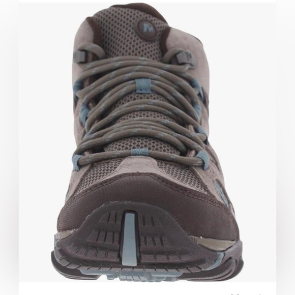 Merrell Deverta 2 Falcon/Trooper Mid Suede Fitness Hiking boots Shoes size 9.5‎ - Picture 2 of 3